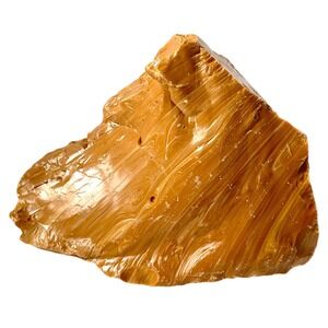 Cream Chocolate Swirl Art Glass Cullet‎ Slag Glass #4XL198